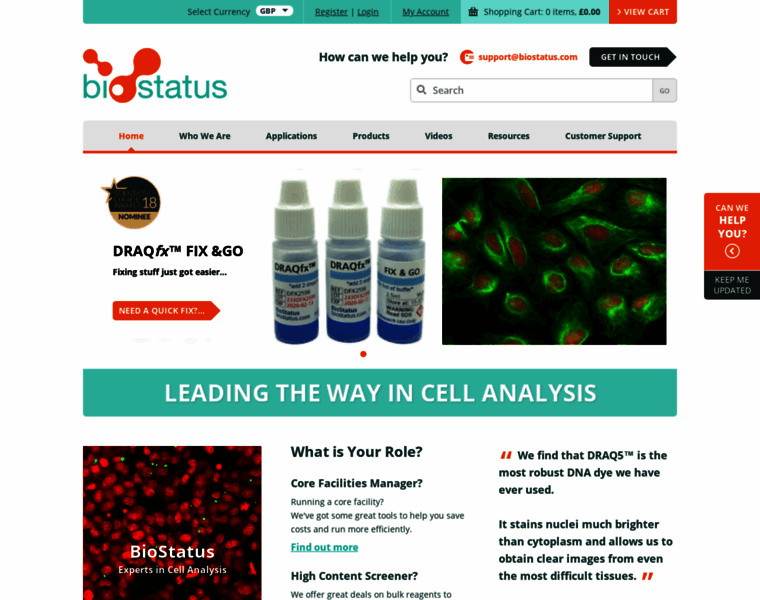 Biostatus.com thumbnail