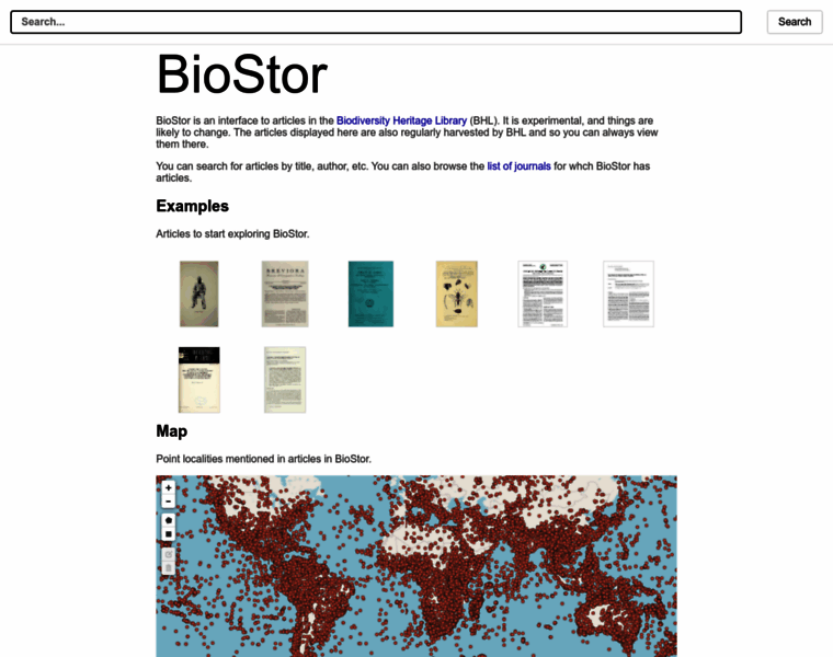 Biostor.org thumbnail
