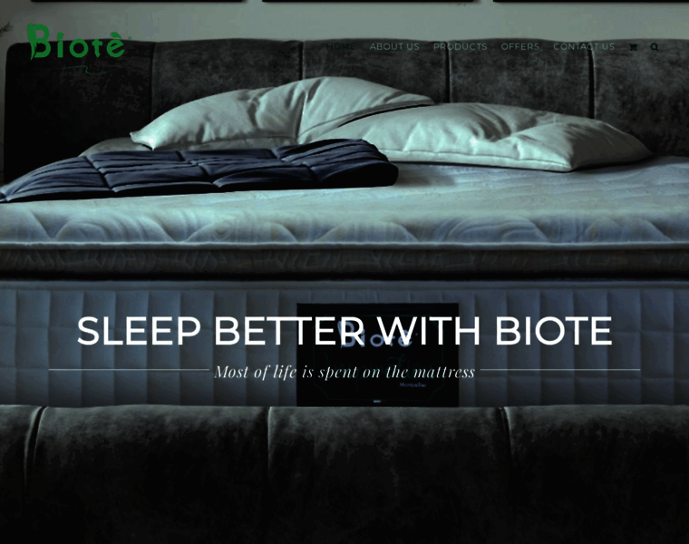 Biote-mattress.com thumbnail