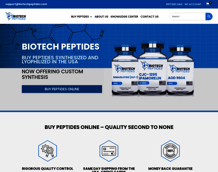 Biotechpeptides.com thumbnail