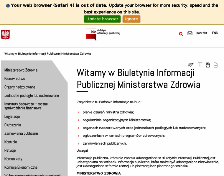 Bip.mz.gov.pl thumbnail