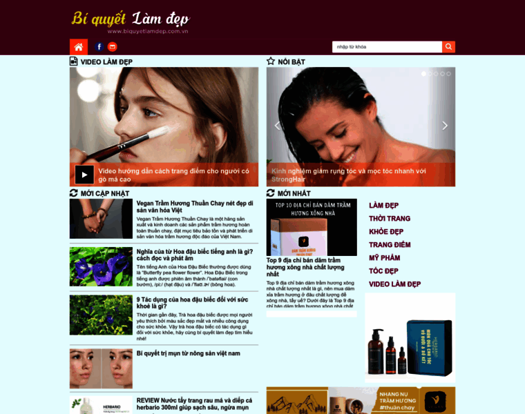 Biquyetlamdep.com.vn thumbnail