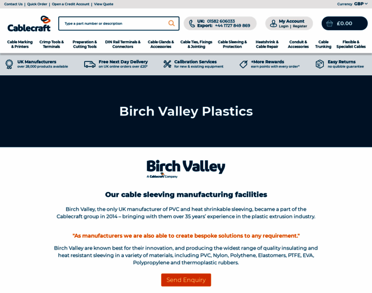 Birchvalley.co.uk thumbnail