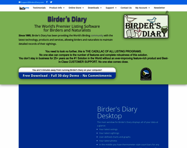Birdersdiary.com thumbnail