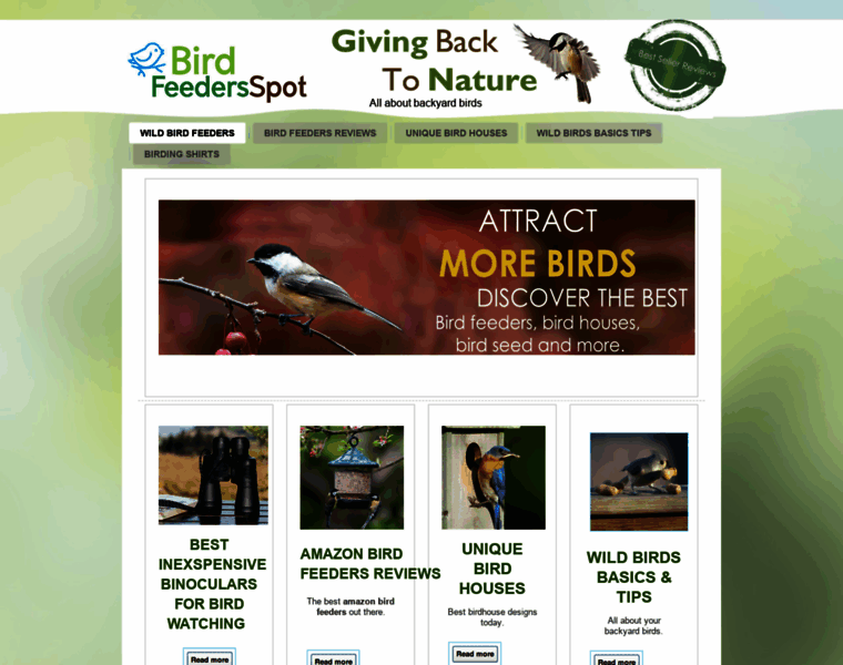 Birdfeedersspot.com thumbnail