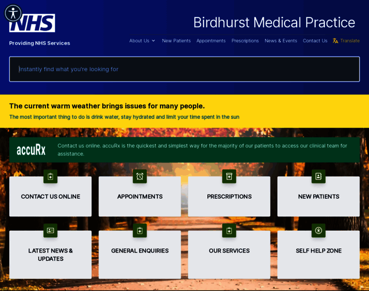 Birdhurstmedicalpractice.co.uk thumbnail