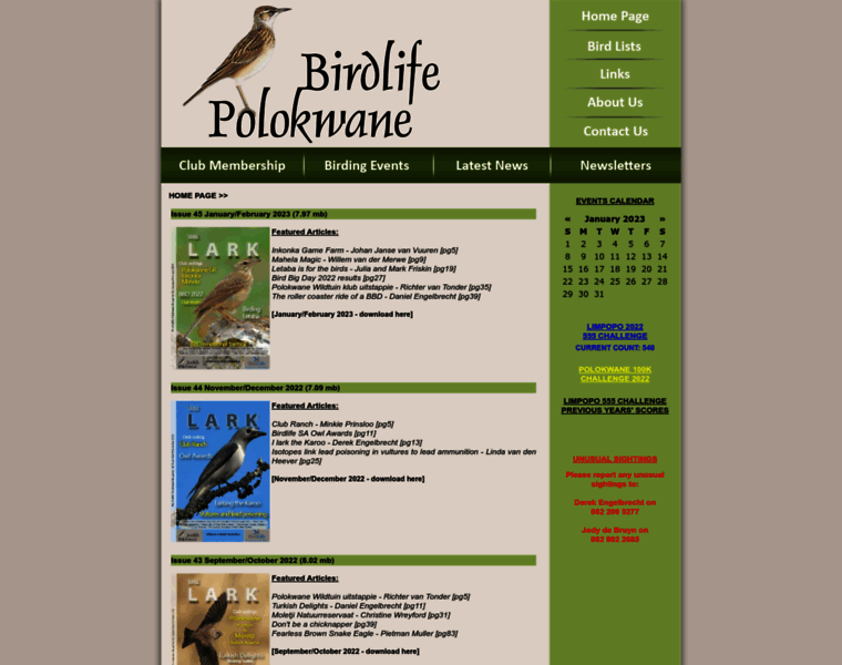 Birdlifepolokwane.co.za thumbnail