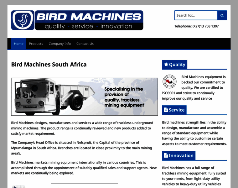 Birdmachines.co.za thumbnail