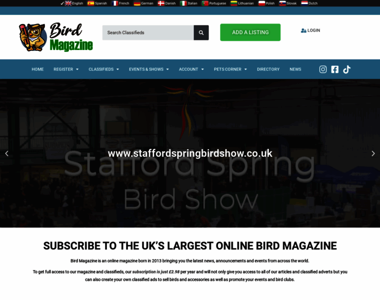 Birdmagazine.co.uk thumbnail