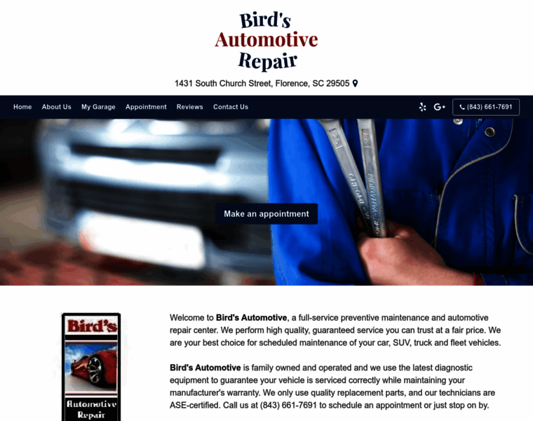 Birdsautomotiverepair.com thumbnail
