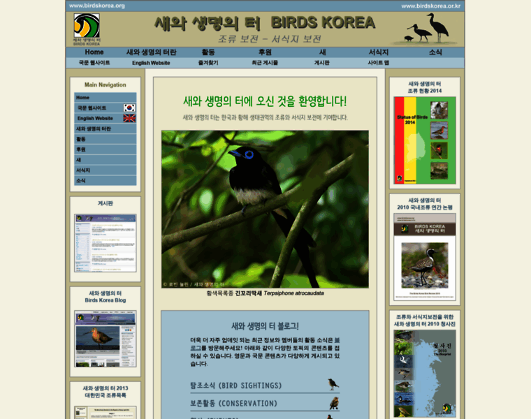 Birdskorea.or.kr thumbnail