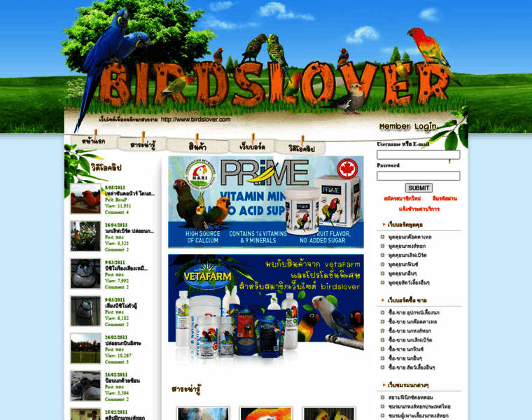 Birdslover.com thumbnail