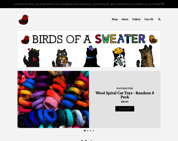 Birdsofasweater.com thumbnail