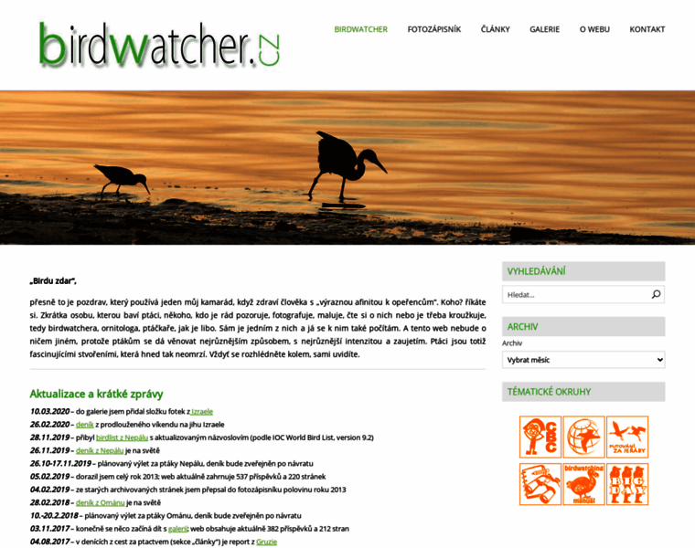 Birdwatcher.cz thumbnail