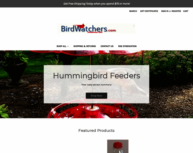 Birdwatchers.com thumbnail