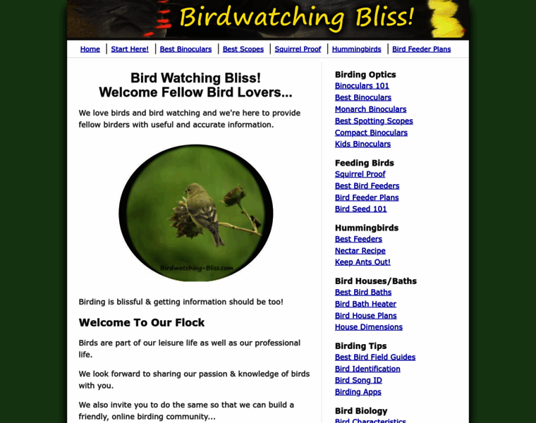 Birdwatching-bliss.com thumbnail