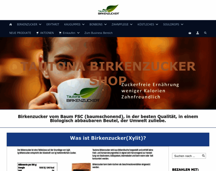 Birkenzucker-shop.ch thumbnail
