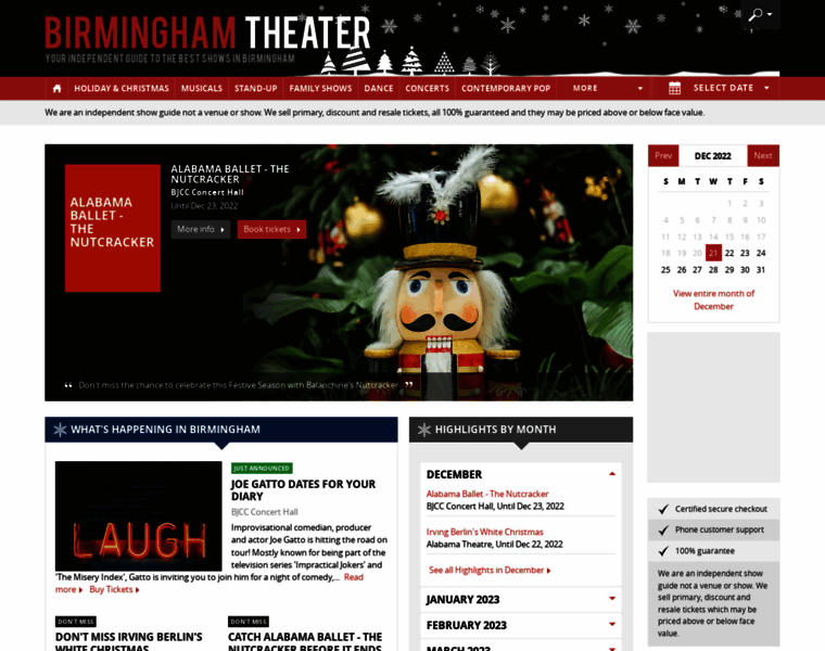 Birmingham-theater.com thumbnail