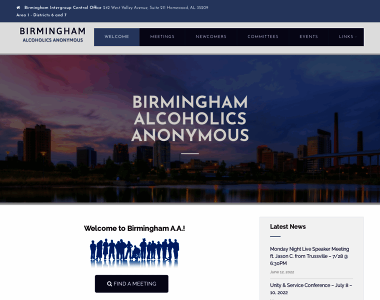 Birminghamaa.org thumbnail