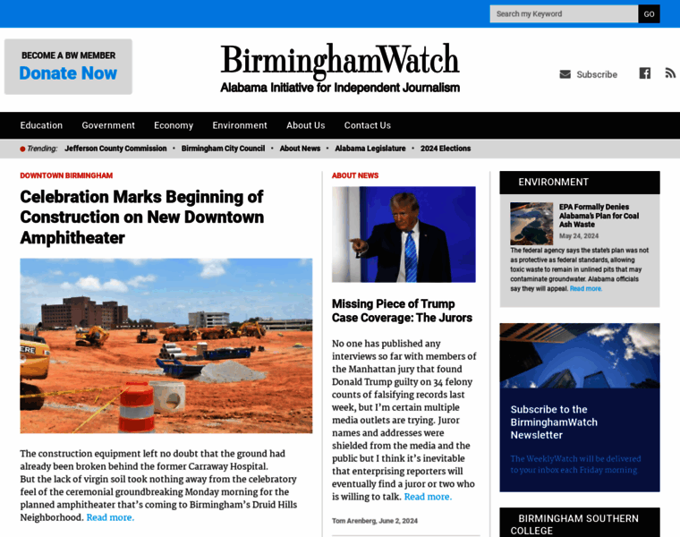 Birminghamwatch.org thumbnail