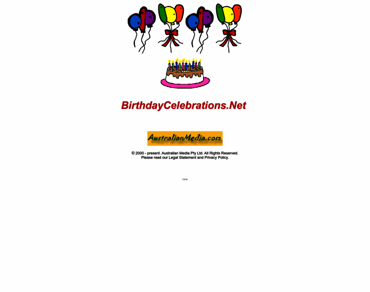 Birthdaycelebrations.net thumbnail