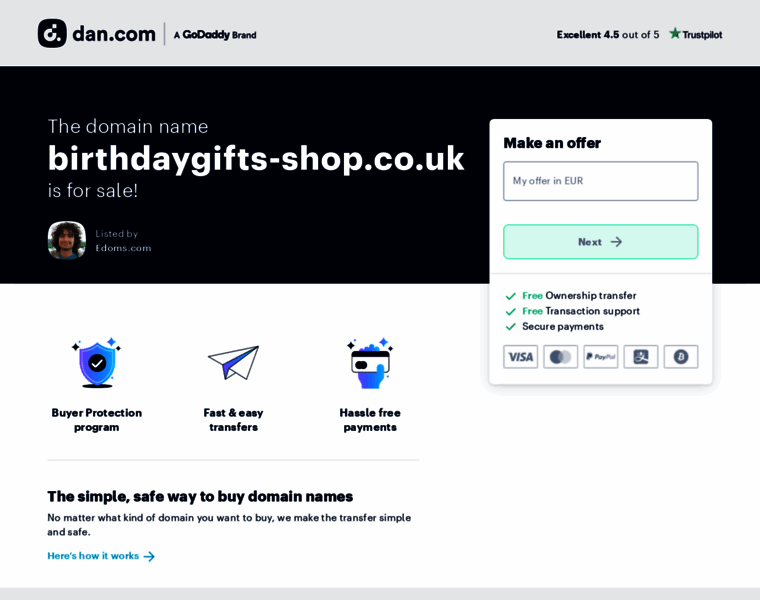 Birthdaygifts-shop.co.uk thumbnail