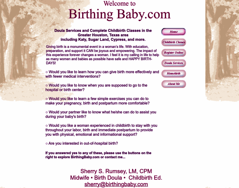 Birthingbaby.com thumbnail