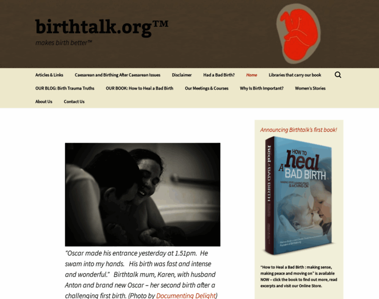 Birthtalk.org thumbnail