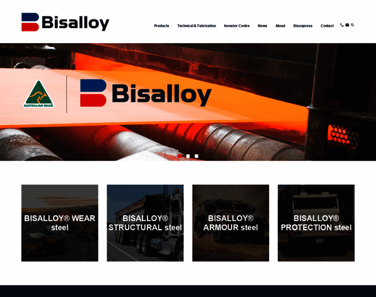 Bisalloy.com.au thumbnail