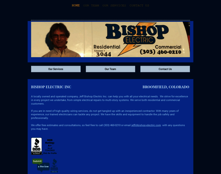 Bishop-electric.com thumbnail