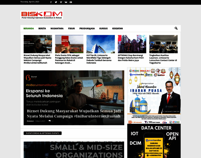 Biskom.web.id thumbnail