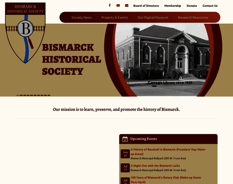Bismarckhistory.org thumbnail