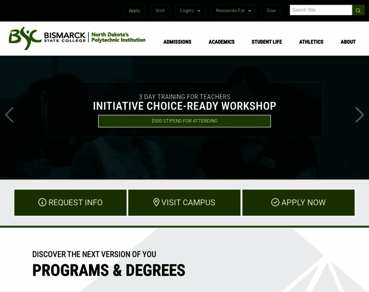 Bismarckstate.edu thumbnail Bismarckstate.edu thumbnail
