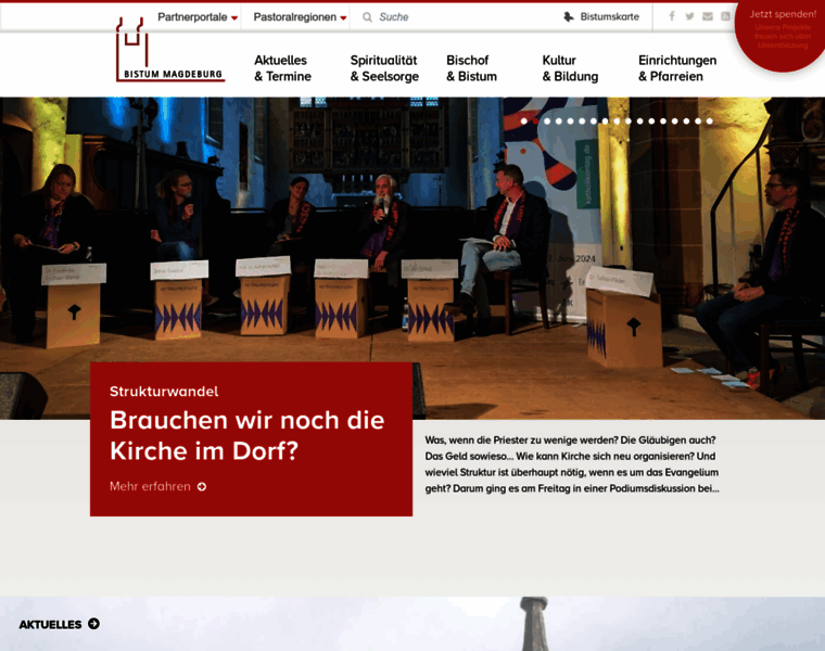 Bistum-magdeburg.de thumbnail