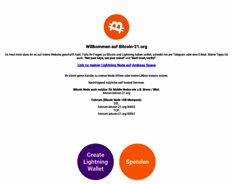 Bitcoin-21.org thumbnail