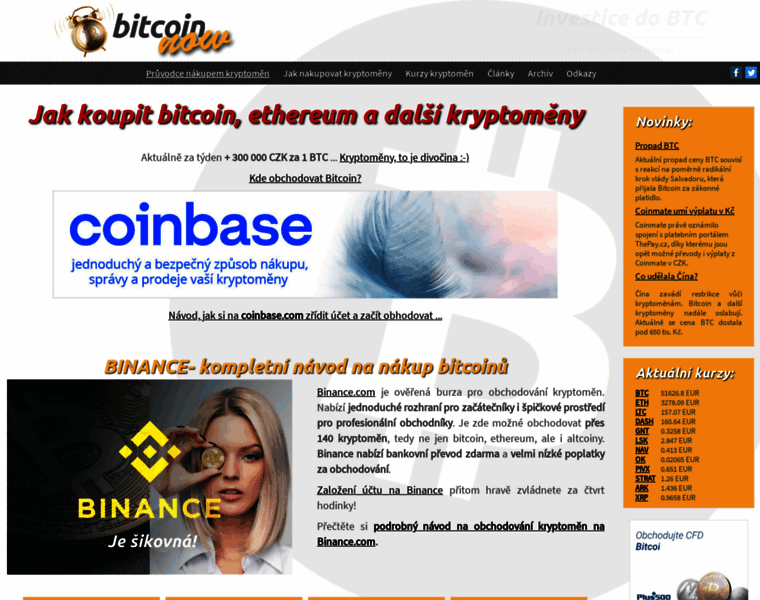 Bitcoin-now.cz thumbnail