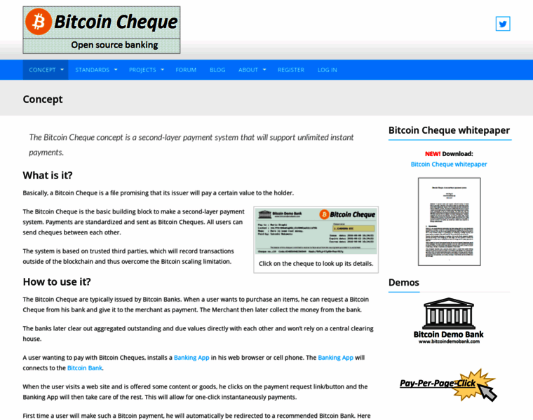 Bitcoincheque.org thumbnail