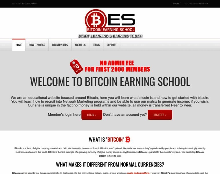 Bitcoinearningschool.com thumbnail