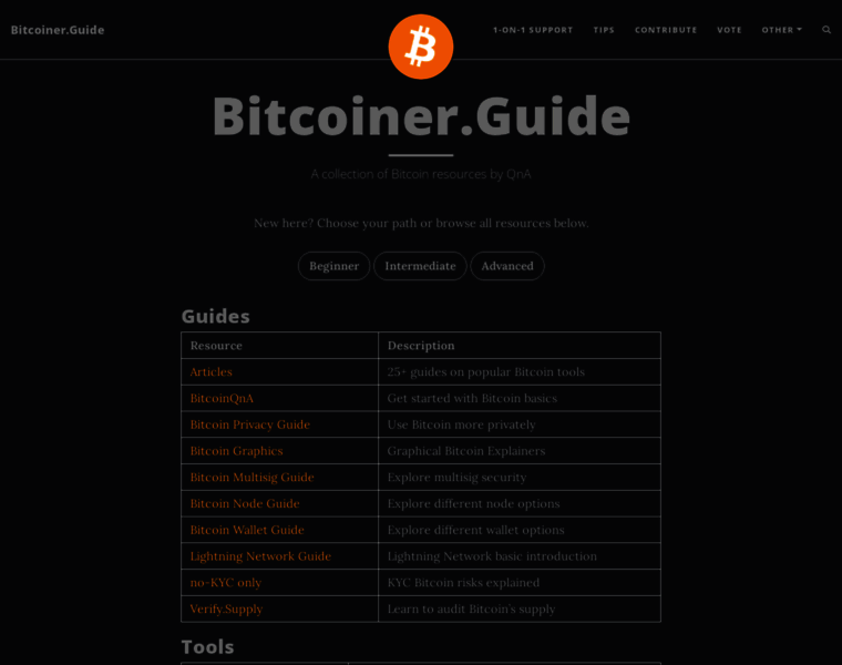 Bitcoiner.guide thumbnail