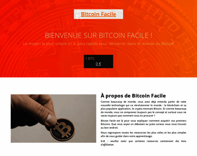 Bitcoinfacile.fr thumbnail