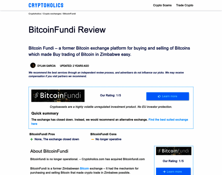 Bitcoinfundi.com thumbnail