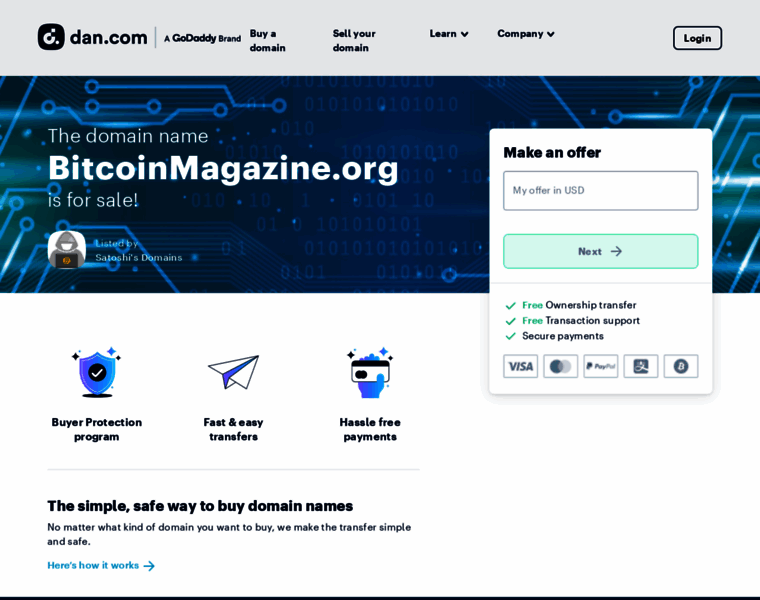 Bitcoinmagazine.org thumbnail