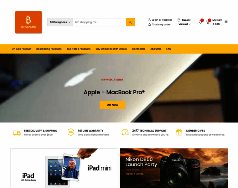 Bitcoinmall.info thumbnail Bitcoinmall.info thumbnail