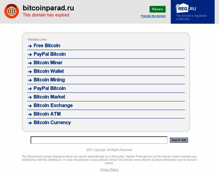 Bitcoinparad.ru thumbnail