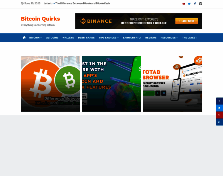 Bitcoinquirks.com thumbnail