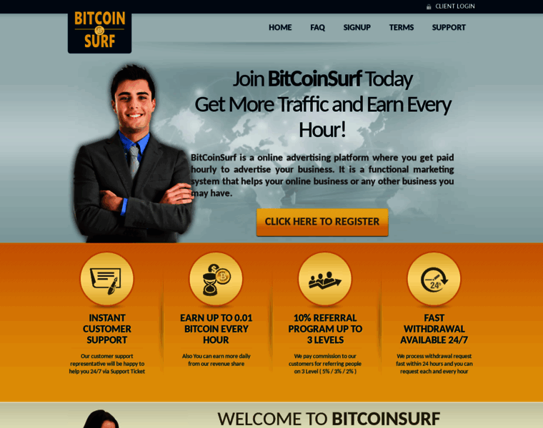 Bitcoinsurf.org thumbnail
