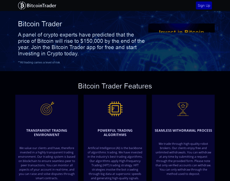 Bitcointrader.site thumbnail