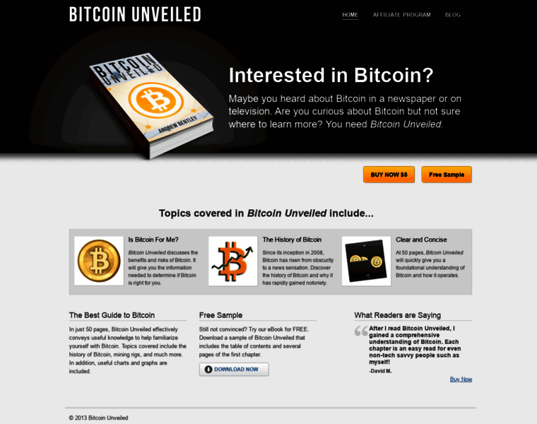 Bitcoinunveiled.com thumbnail