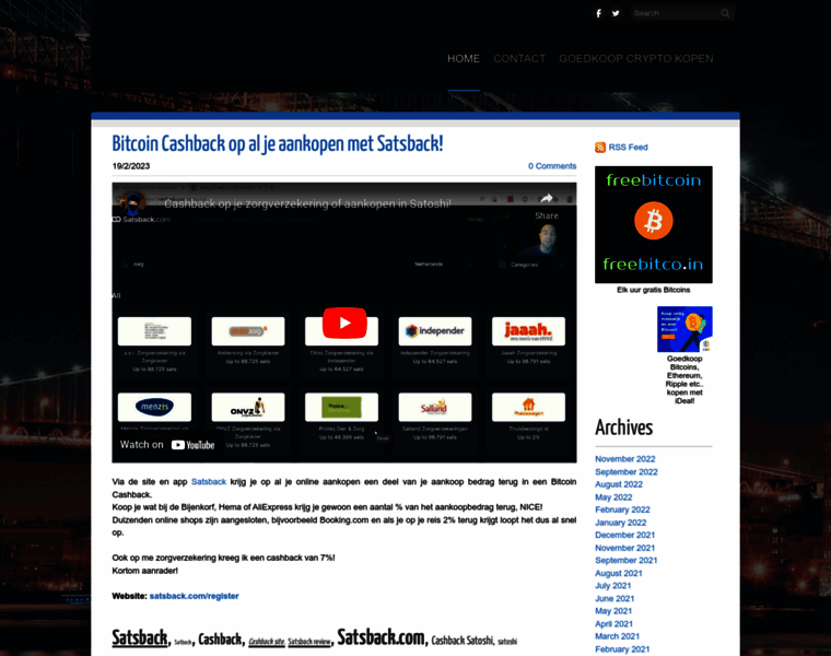 Bitcoinupdate.nl thumbnail