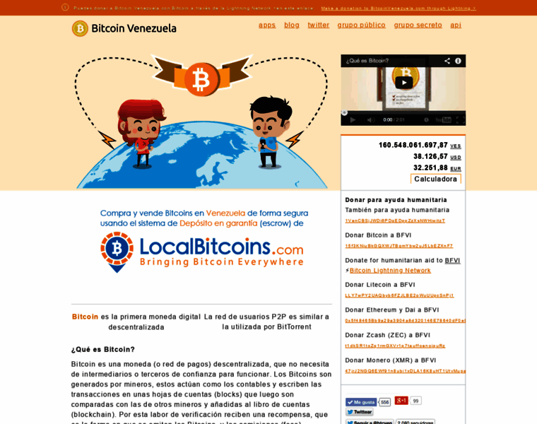Bitcoinvenezuela.com thumbnail